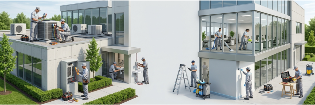Commercial Property Service for Business Maintenance